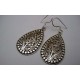 Boucle d'oreilles en argent Massif.