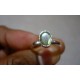 Bague argent et labradorite T 57