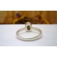 Bague argent et labradorite T 57