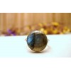 Bague en argent et Labradorite T 49