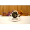 Bague argent et Astrophyllite T 54