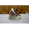 Bague en argent massif T54