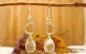 Boucles d'oreilles argent et Quartz rutile